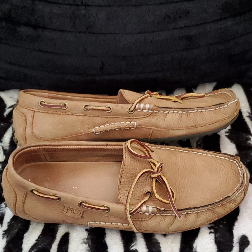 Polo Ralph Lauren Men's Leather Slip-on Loafer